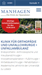 Mobile Screenshot of park-klinik-manhagen.de